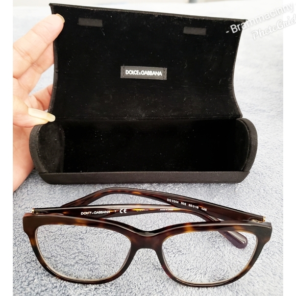 Dolce & Gabbana Accessories - Dolce & Gabbana Reading Eye Glasses with Case